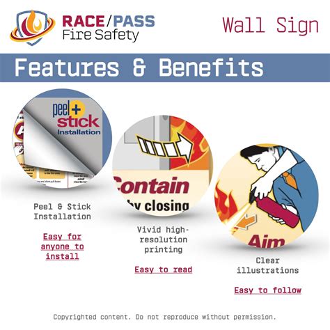 RACE/PASS Fire Safety Wall Sign – RACE/PASS Fire Safety Solutions