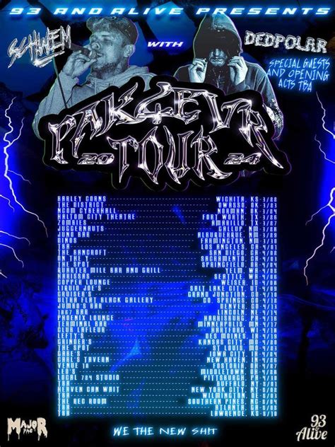 PAK4EVR TOUR ( Des Moines ), Lefty's Live Music, Des Moines, 19 April ...