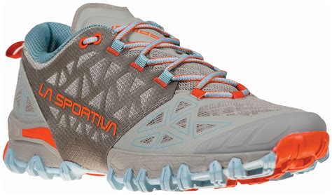 Buy La Sportiva Womens Bushido II Trail Running Shoes, Moon/Paprika, 7. ...