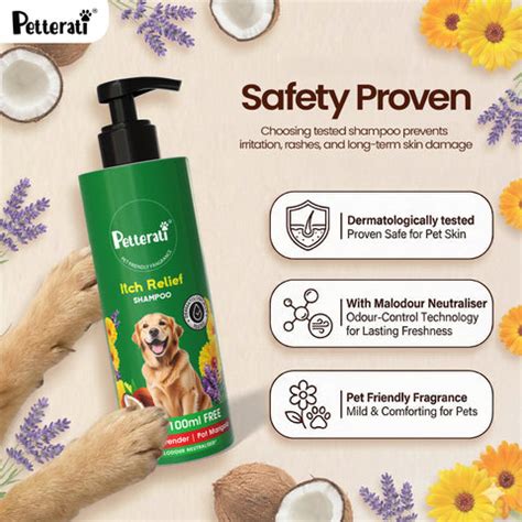 Itch Relief Dog Shampoo 200ml + 100ml Free | Petterati – Petterati.com