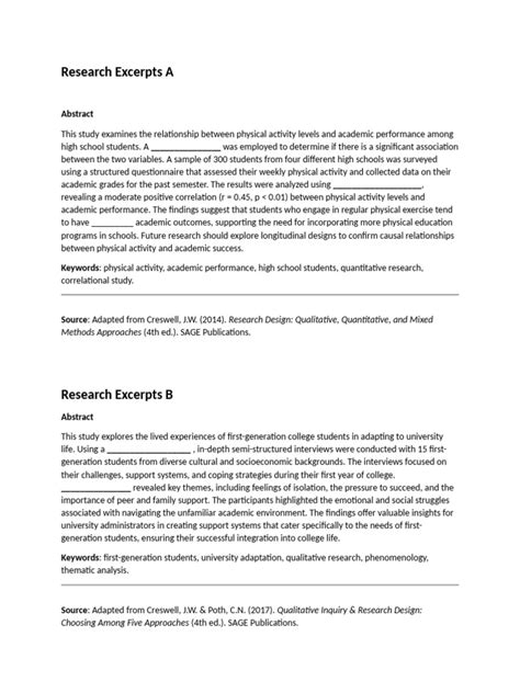 Abstract Examples for Research Papers 的图像结果