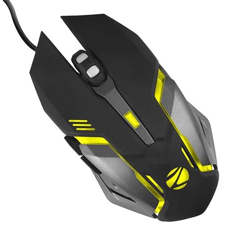 ZEB-TRANSFORMER-M2 Wired Ambidextrous Optical Gaming Mouse (USB 3.0, B ...