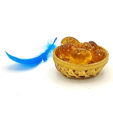 Natural Citrine Tumbled AAA+ Stone Pebbles Reiki Healing Crystal Aura ...