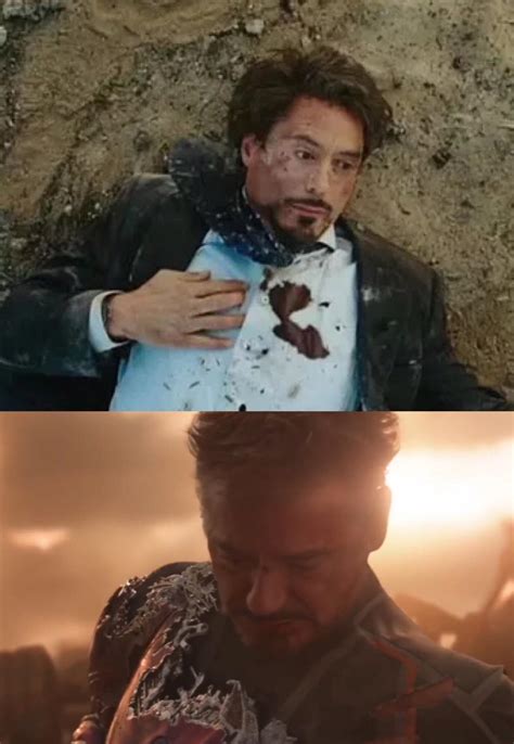 OBSERVATION: Tony Stark was almost killed by his own creation two times, once at the beginning ...