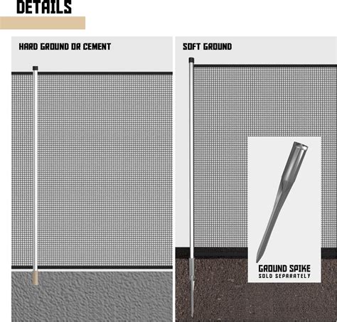 TANG Pool Fence for Inground Pools Removable Safety India | Ubuy