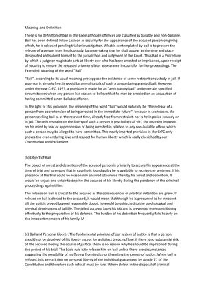 Arnesh Kumar vs stae of Bihar - Table of Contents A. - Studocu