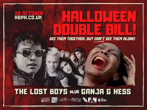 Fright Night Double Bill: The Lost Boys plus Ganja & Hess – Hebden ...