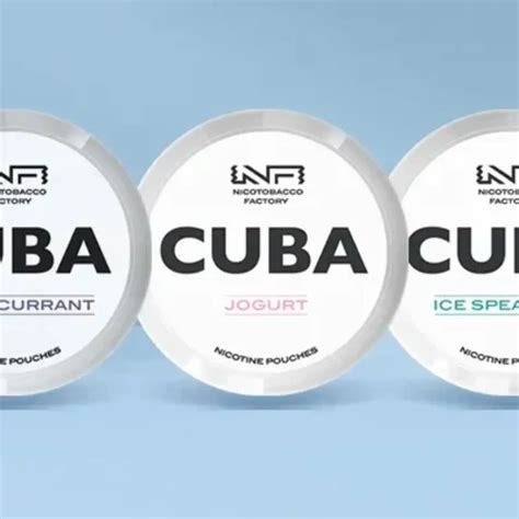 Cuba White Nic Pouches | £2.99 | Members get 5% off.
