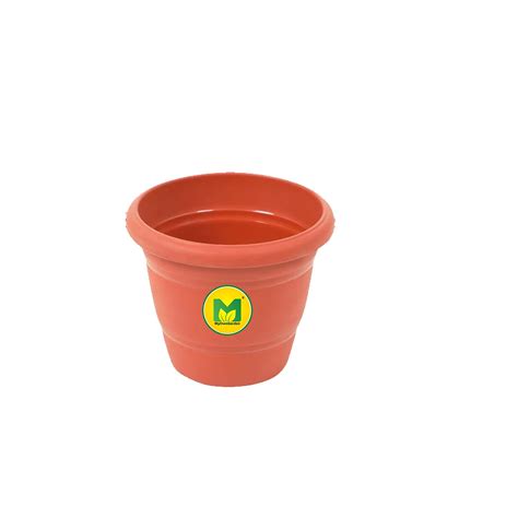 8" Brown Pot - Janata – MyOwnGarden®