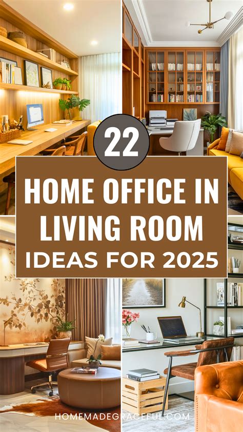 22 Genius Living Room Office Combo Designs You Absolutely Need | Living ...