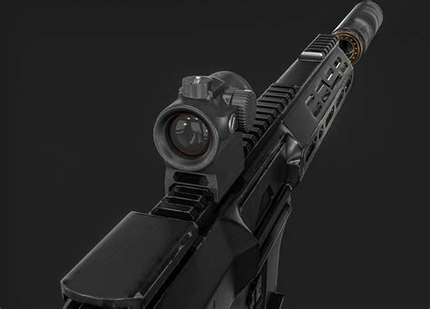 3D model CMMG MKGs Banshee 9mm AR Pistol VR / AR / low-poly | CGTrader