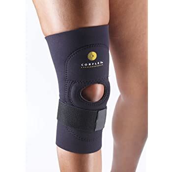 Amazon.com: Corflex Osgood Schlatters Disese Knee Brace-XL - Black ...