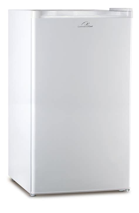 Commercial Cool CCR32W Compact Single Door Refrigerator and Freezer, 3. ...