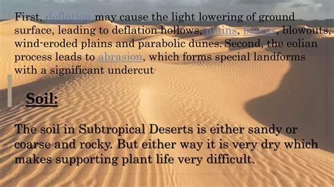 Sub tropical deserts | PPTX