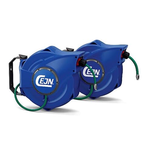 Pneumatic Hose Reel with slow retraction