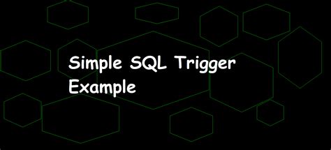 Image result for SQL Trigger Example