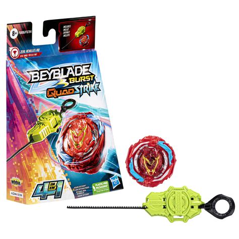 Beyblade Burst QuadStrike Starter Pack - Zeal Achilles A8 - t Klavertje ...