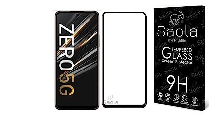 Saola 11D Tempered Glass For Infinix Zero 5G Smartphone(Pack Of 1)With ...