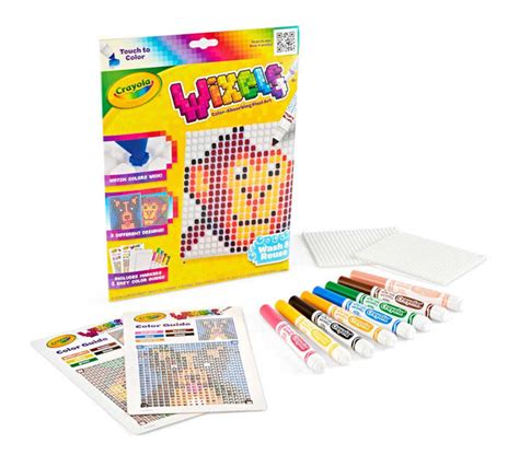 Crayola Wixels Animals Activity Kit, Pixel Art Coloring Set – The Moms ...