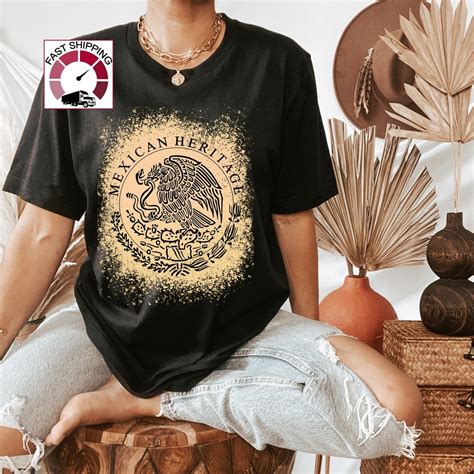 Mexican Eagle Shirt,mexican Heritage Shirt,hispanic Heritage Tshirt ...