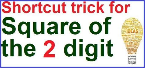 Image result for Square Numbers Tricks