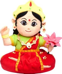 Panda's Box Mantra Chanting Musical Devi Lakshmi Plush Toy; Toddler Toy ...