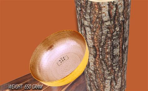 Buy KBB Brass Classic Kadhai Without Handle And Inner Kalai (Deep ...
