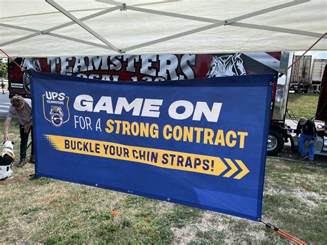 Teamsters Local 120 on Twitter: "UPS workers held "practice picketing ...