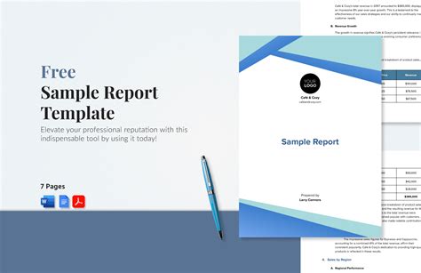 137 Free Professional Report Templates For Ms Word – YDDZ