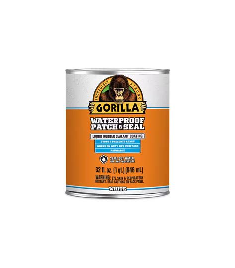 Gorilla Waterproof Patch & Seal Liquid Rubber Sealant Coating - 32 oz ...