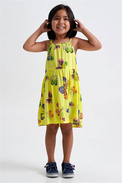 Butterfly Pattern Dress