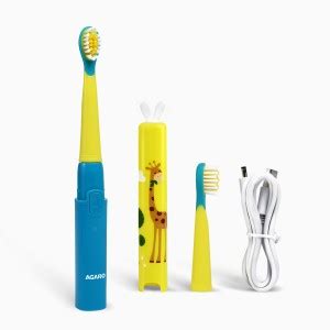 AGARO Rex Sonic 33463 REX Sonic Electric Kids Toothbrush with 3 ...