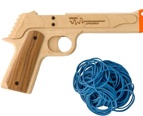 Buy Model 1911 Rubber Band Made from Hardwoods with Rapid-Fire Semi ...