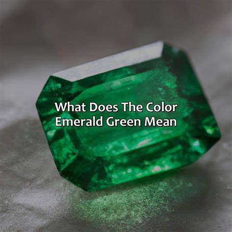 What Does The Color Dark Green Mean - colorscombo.com