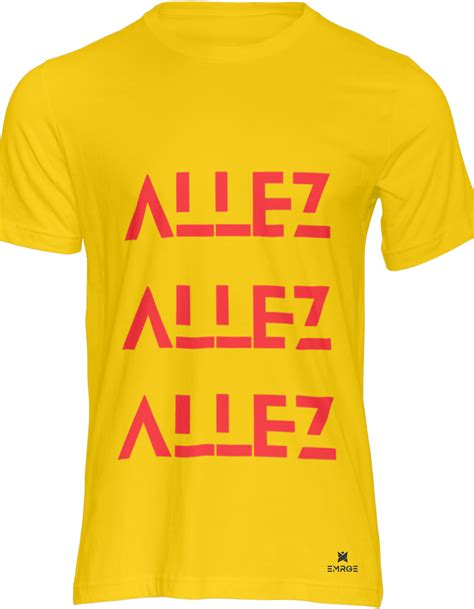 ALLEZ ALLEA [Liverpool] - 100% Cotton Unisex Round Neck Tshirt – EMRGE
