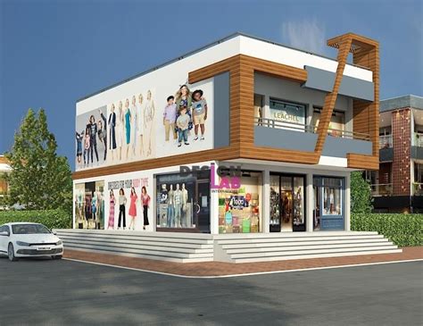 Commercial Building Elevation Design 的图像结果