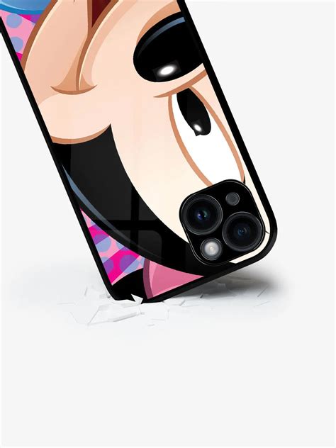 Zoom Up Minnie - iPhone 15 Plus Cover - Glass - Buy Online in India ...