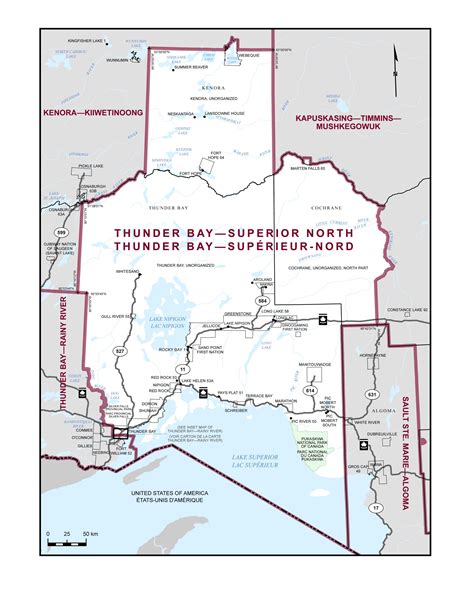 Thunder Bay–Superior North | Maps and Boundary Descriptions – 2023 Representation Orders ...