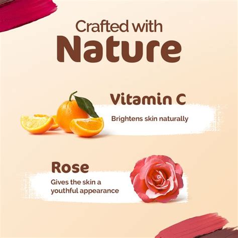 Nourishing Natural Lip Cheek & Eye Tint with Vitamin C & Rose- Rose ...