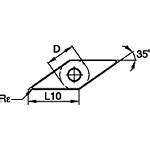 Kenloc™ VNMG ISO/ANSI Turning Insert 3753795 - Kennametal