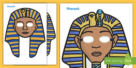 Ancient Egyptian Pharaoh Role-Play Masks