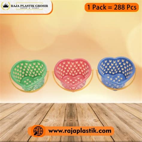 KERANJANG MAINAN ANAK PLASTIK TIPE HATI Dx, HARGA GROSIR