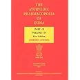 The Ayurvedic Pharmacopoeia of India (Part - 2, Volume - 4 ...