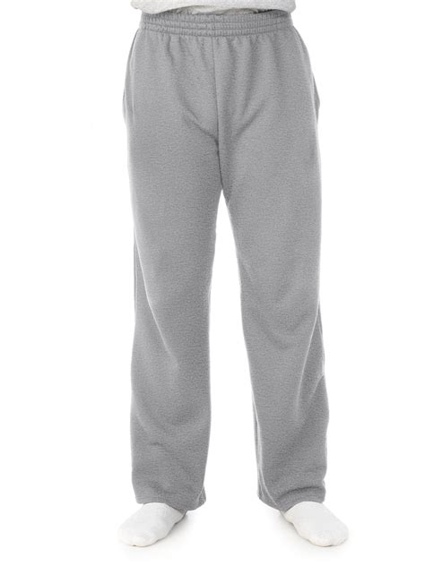 Fruit of the Loom Men's and Big Men's Elastic Drawstring Fleece ...
