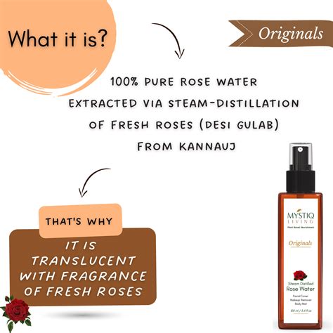 Rose Water (Hydrosol) for Cleansing and Hydration of Face and Skin ...