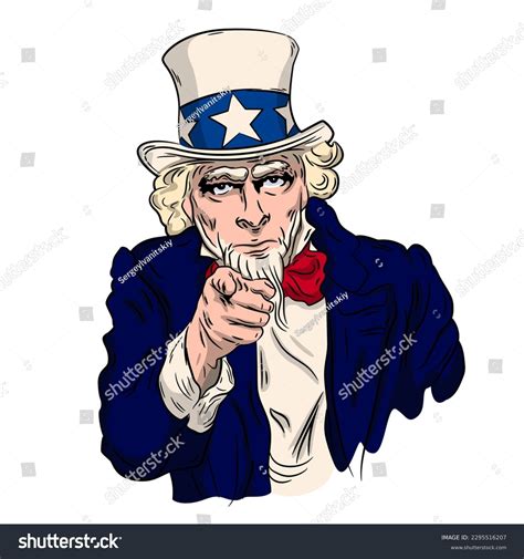 Uncle Sam Cartoon Drawing