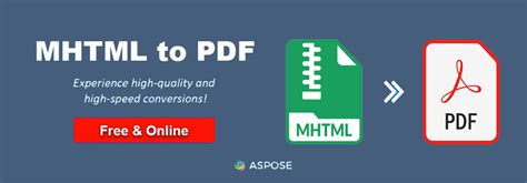 Mhtml File to PDF 的图像结果