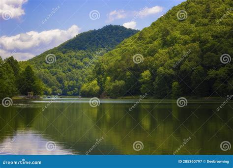 Beautiful Steele Creek Park in Bristol, Tennessee, USA Stock Image ...