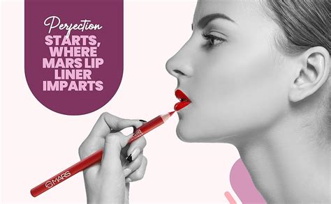 Buy MARS Matte Lip Liner | One Swipe Smooth Application | Long Lasting ...