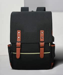 CONTACTS Versatile Backpack Fits 15 inch Laptop, with USB Charging Port ...